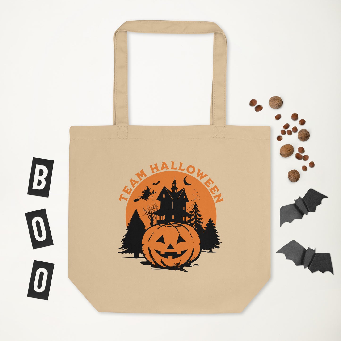 Team Halloween Eco Tote Bag