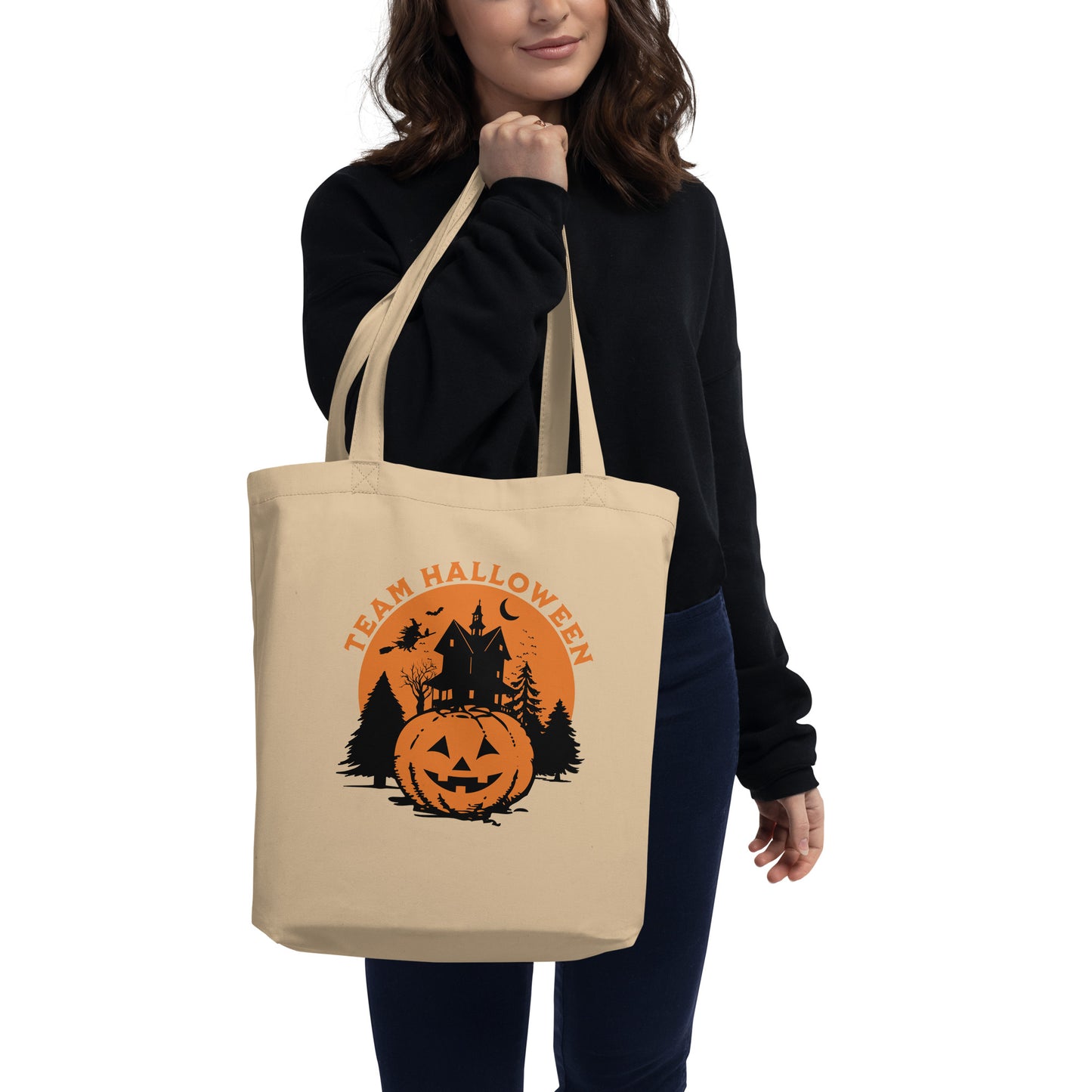 Team Halloween Eco Tote Bag
