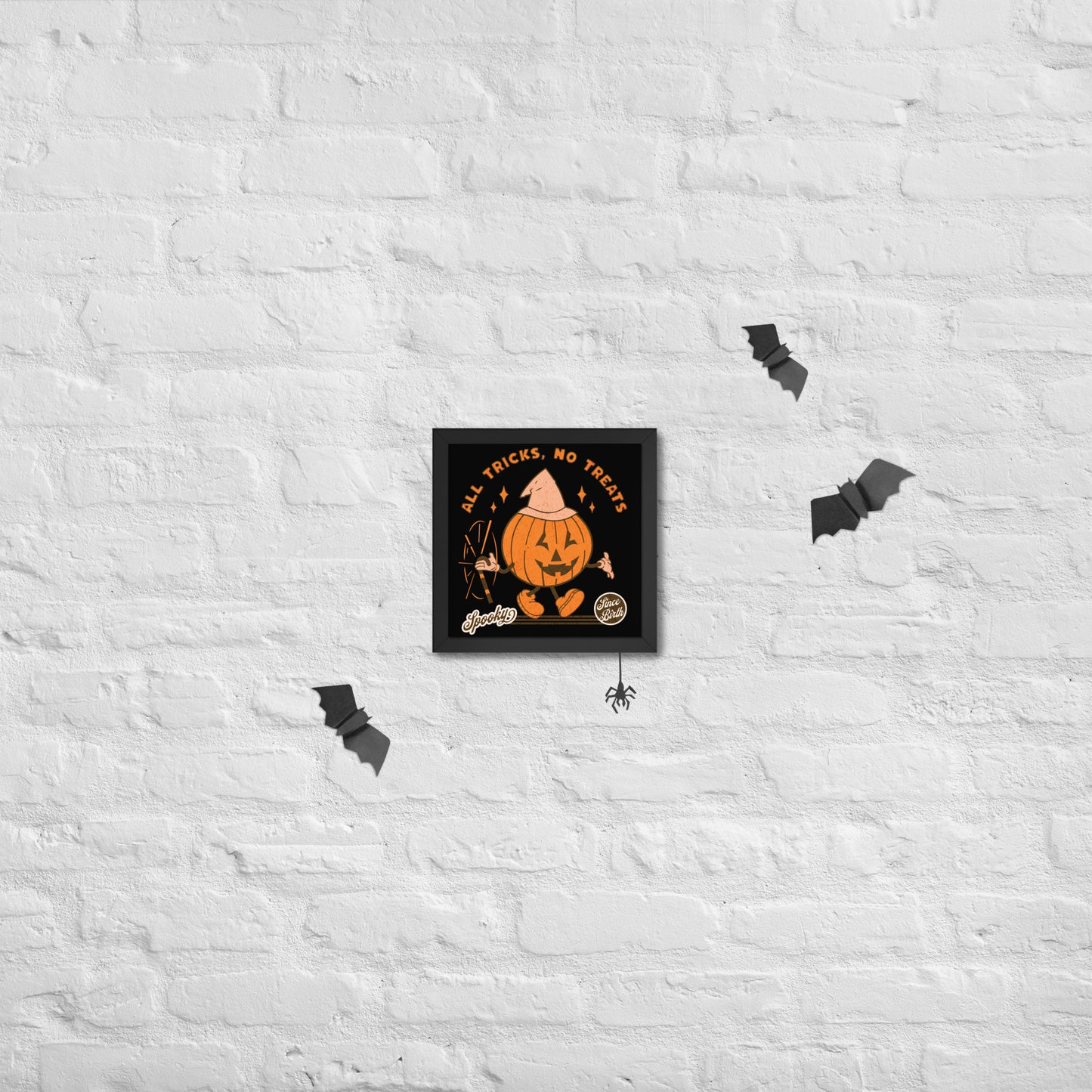 Tricks & Treats Framed Poster