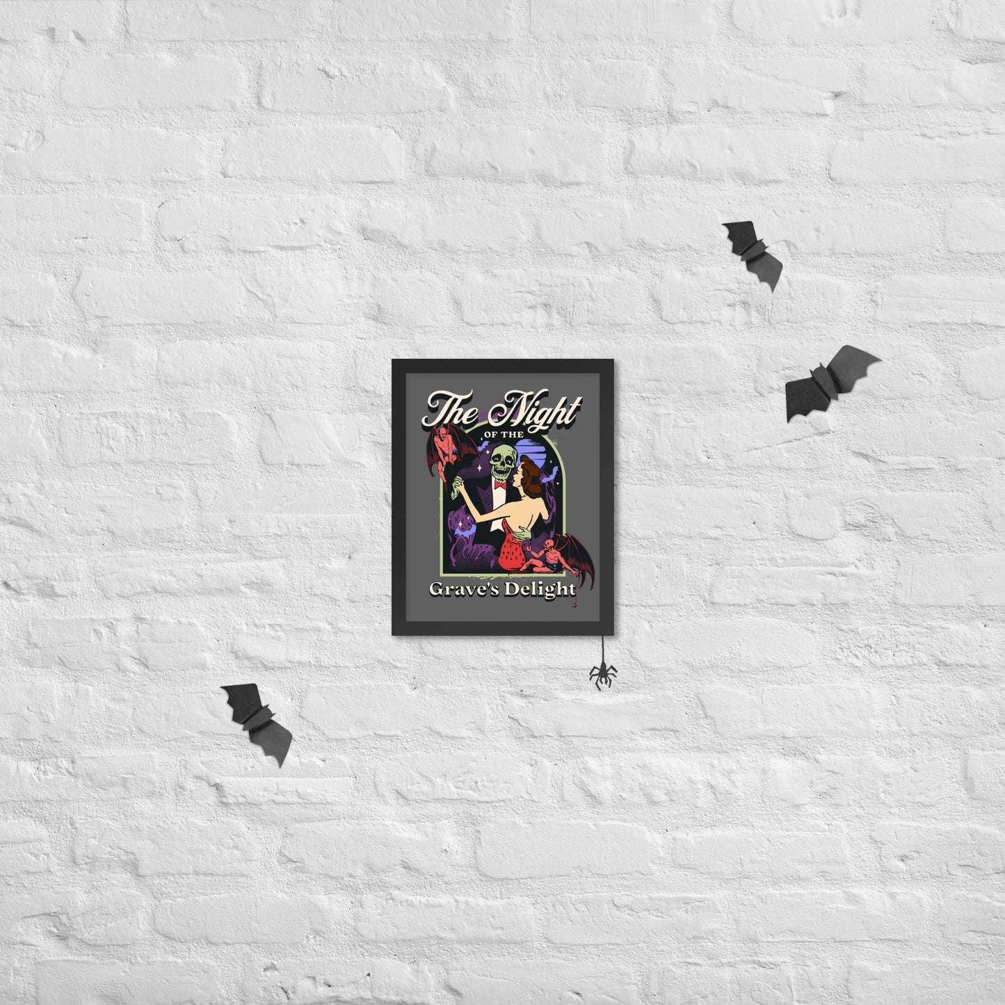 Grave's Delight Framed Poster