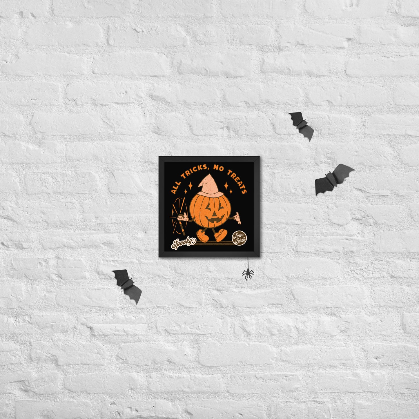 Tricks & Treats Framed Poster