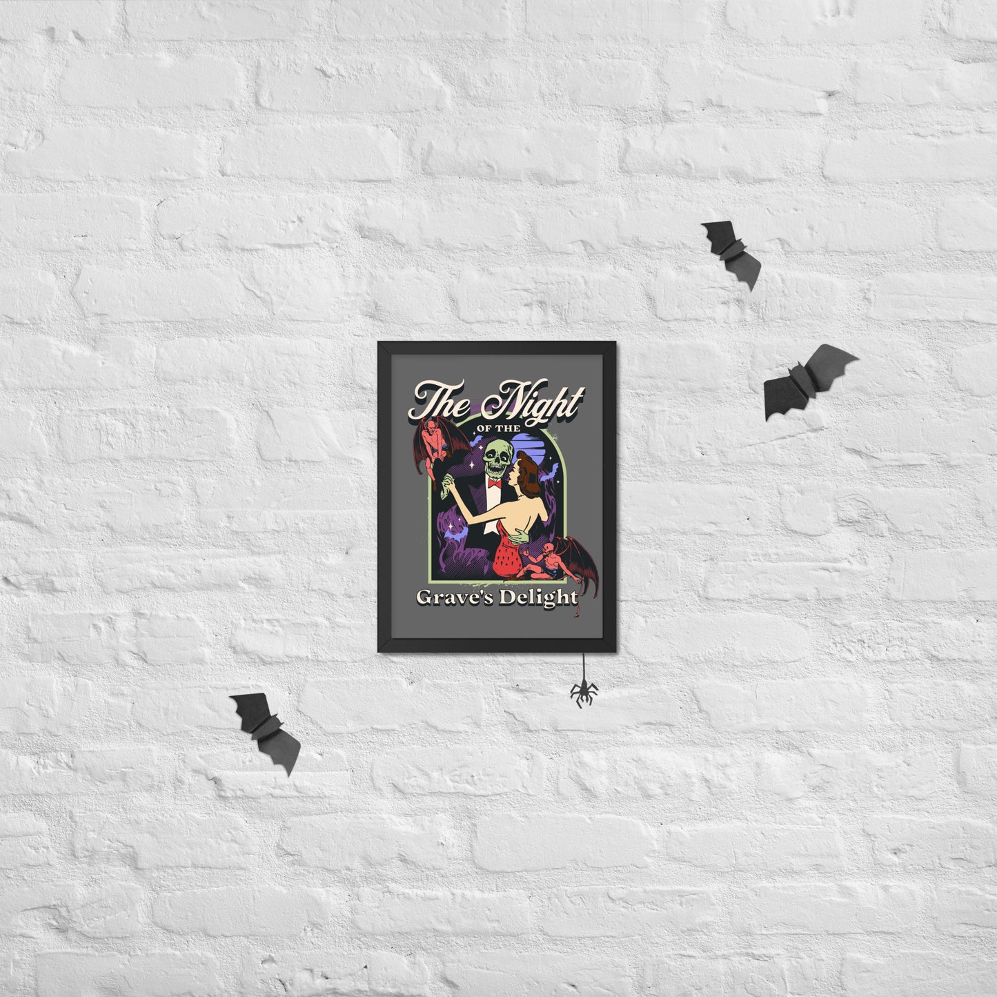 Grave's Delight Framed Poster
