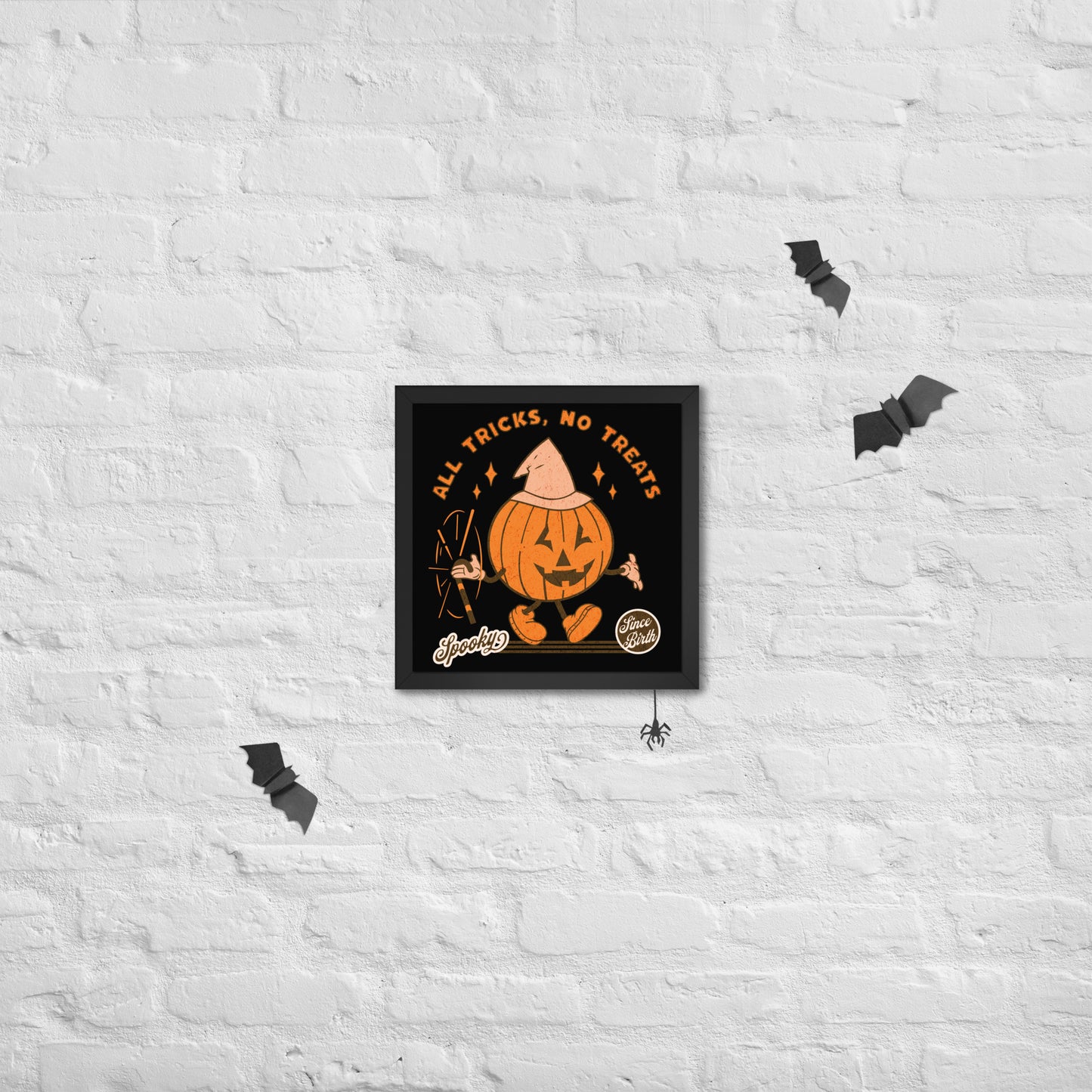 Tricks & Treats Framed Poster