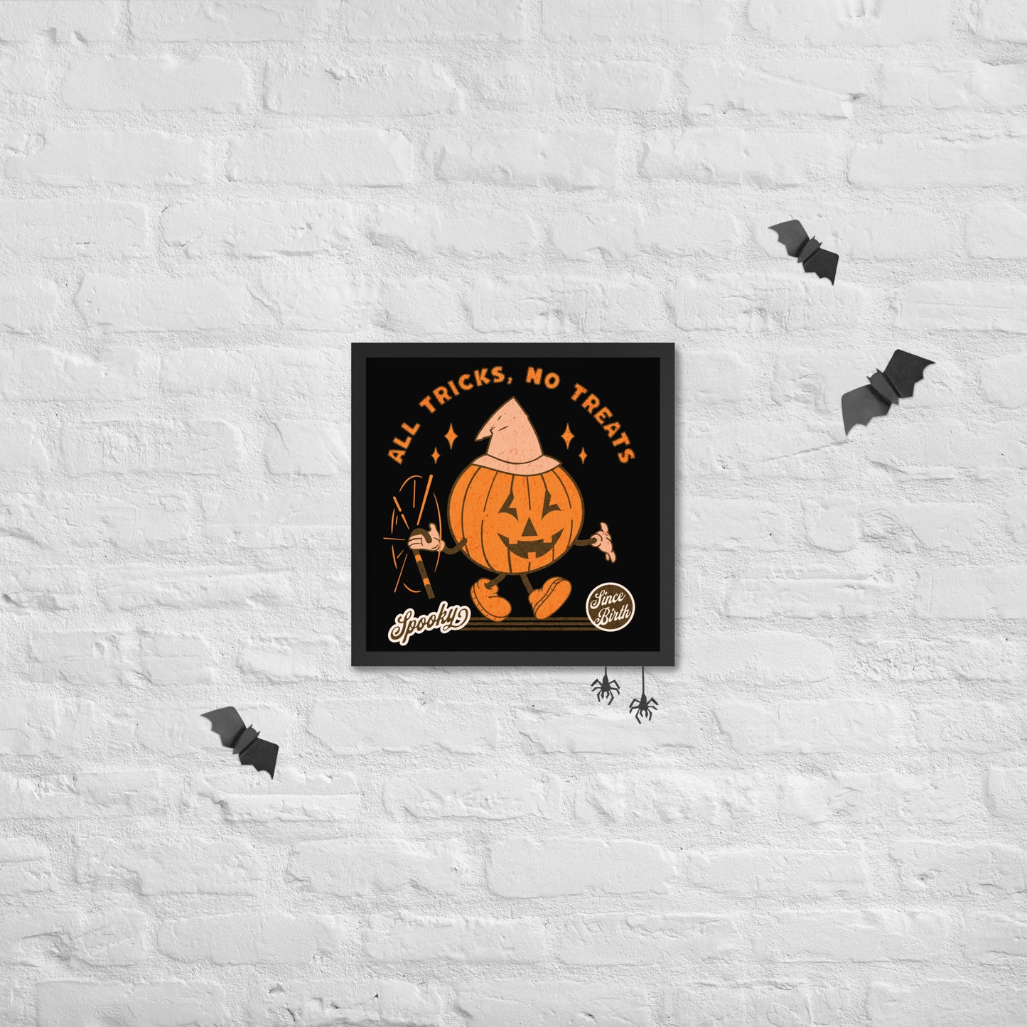 Tricks & Treats Framed Poster