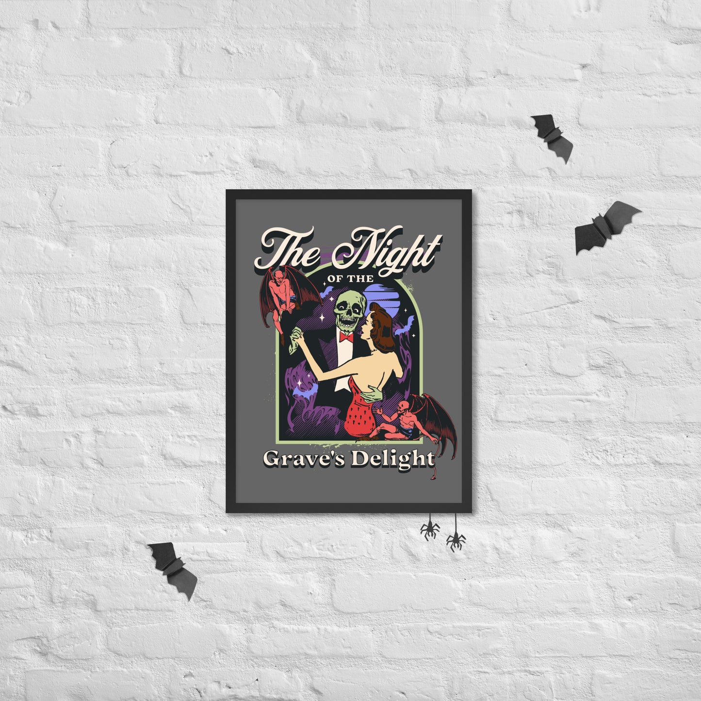 Grave's Delight Framed Poster