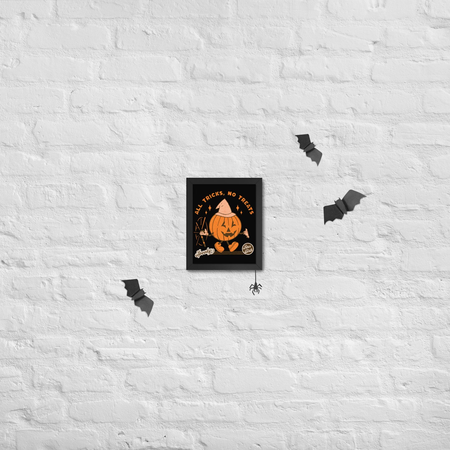 Tricks & Treats Framed Poster