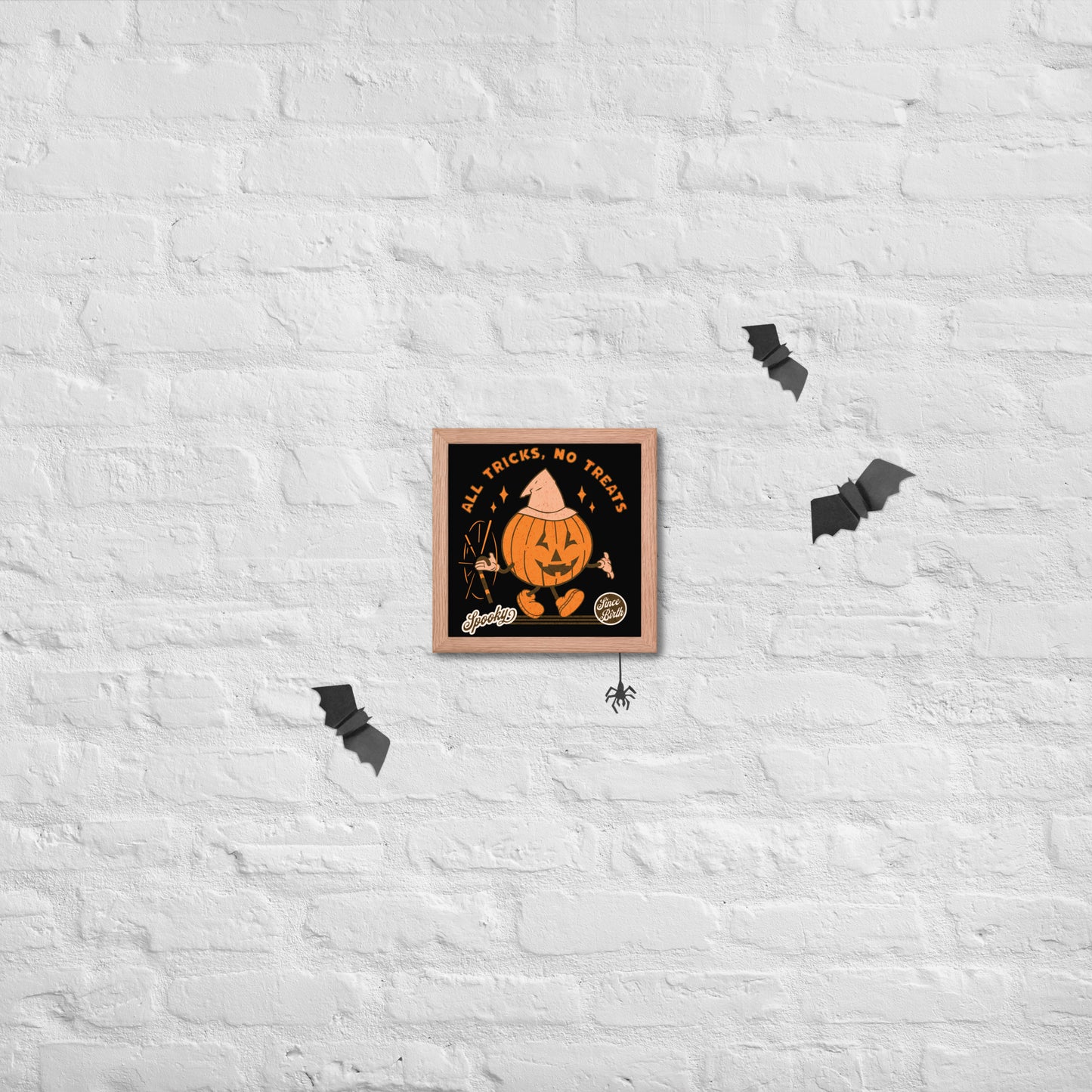 Tricks & Treats Framed Poster