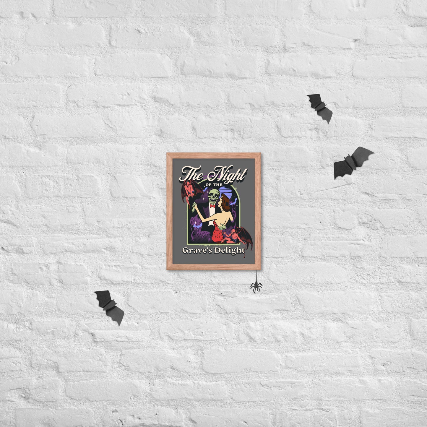 Grave's Delight Framed Poster