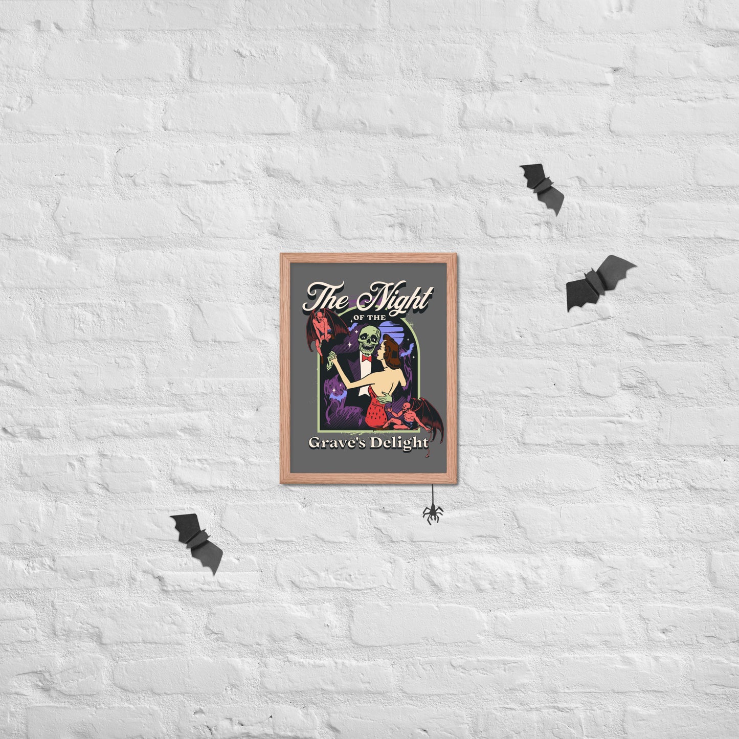 Grave's Delight Framed Poster