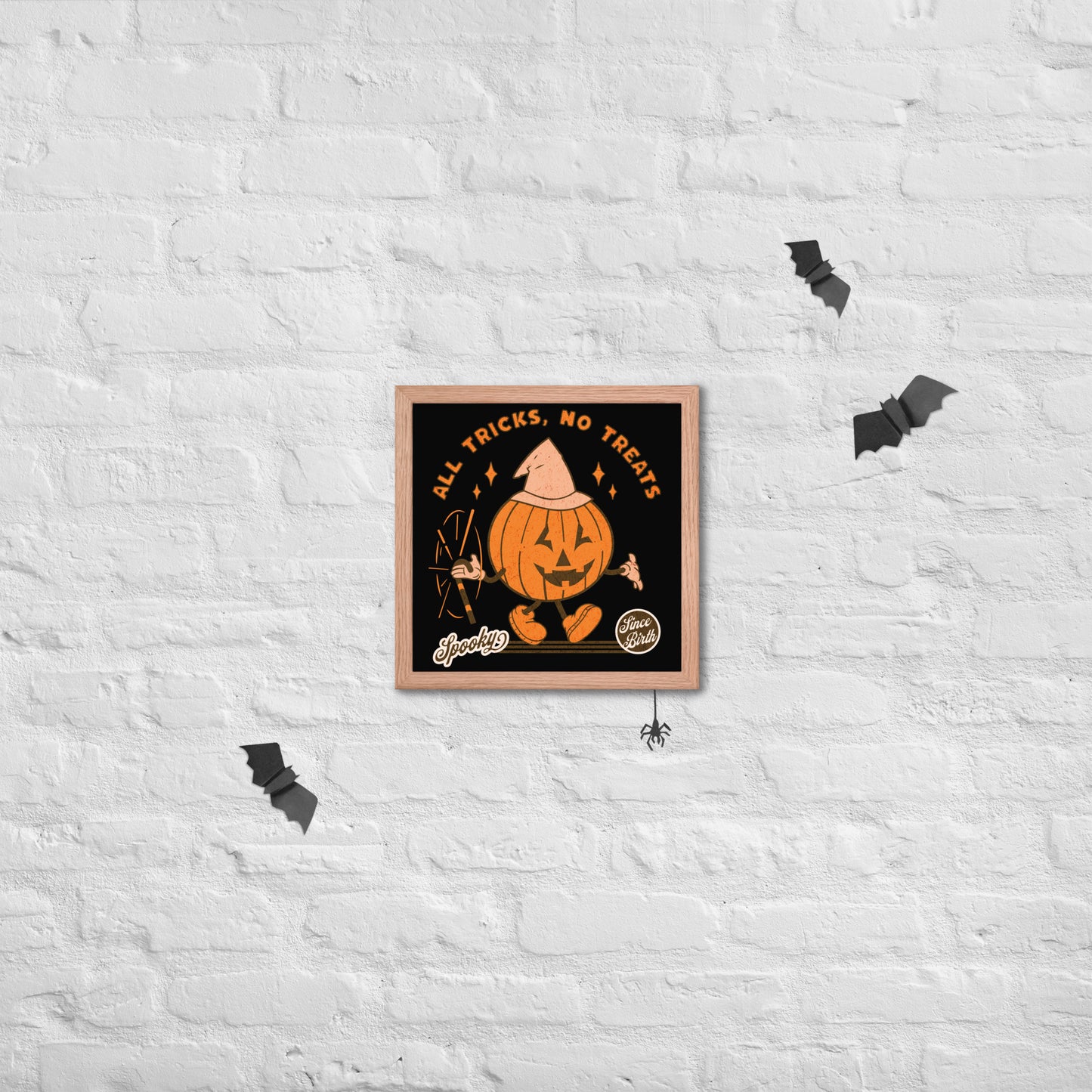 Tricks & Treats Framed Poster