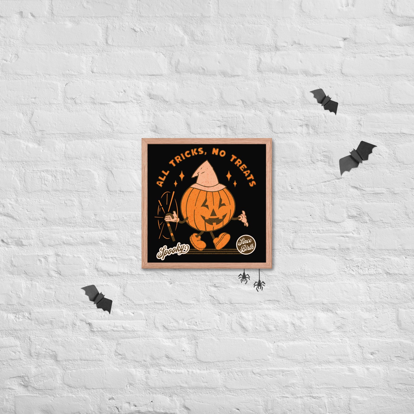 Tricks & Treats Framed Poster