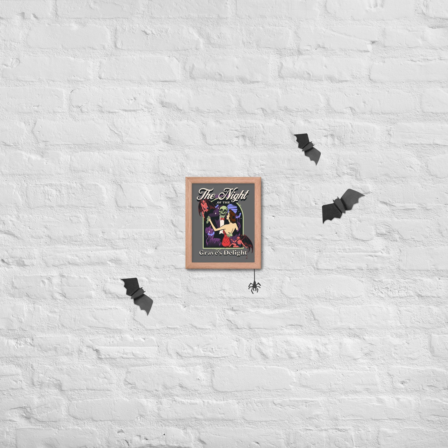 Grave's Delight Framed Poster