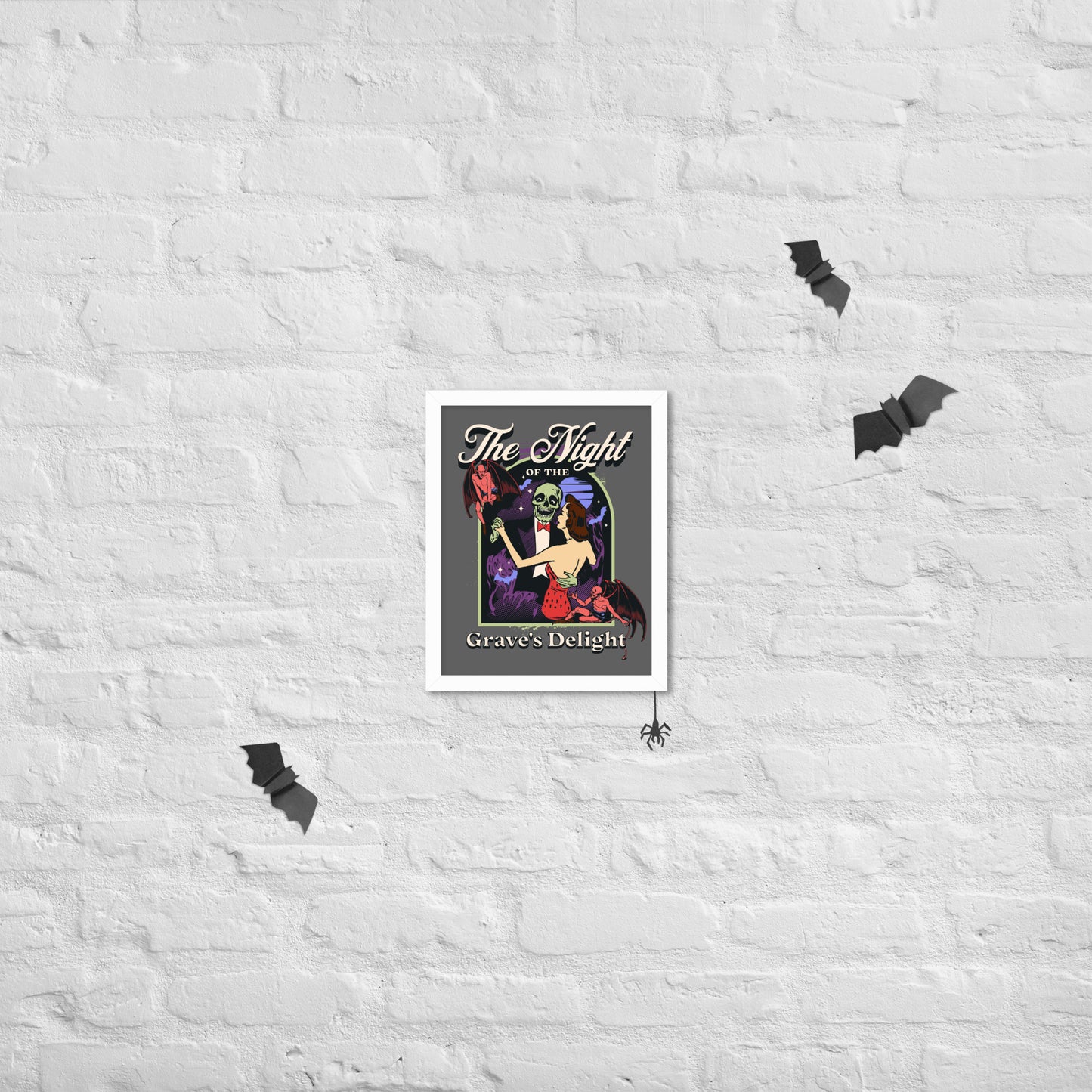 Grave's Delight Framed Poster
