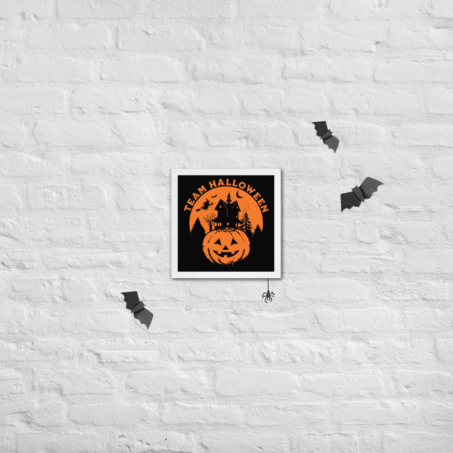 Team Halloween Framed Poster