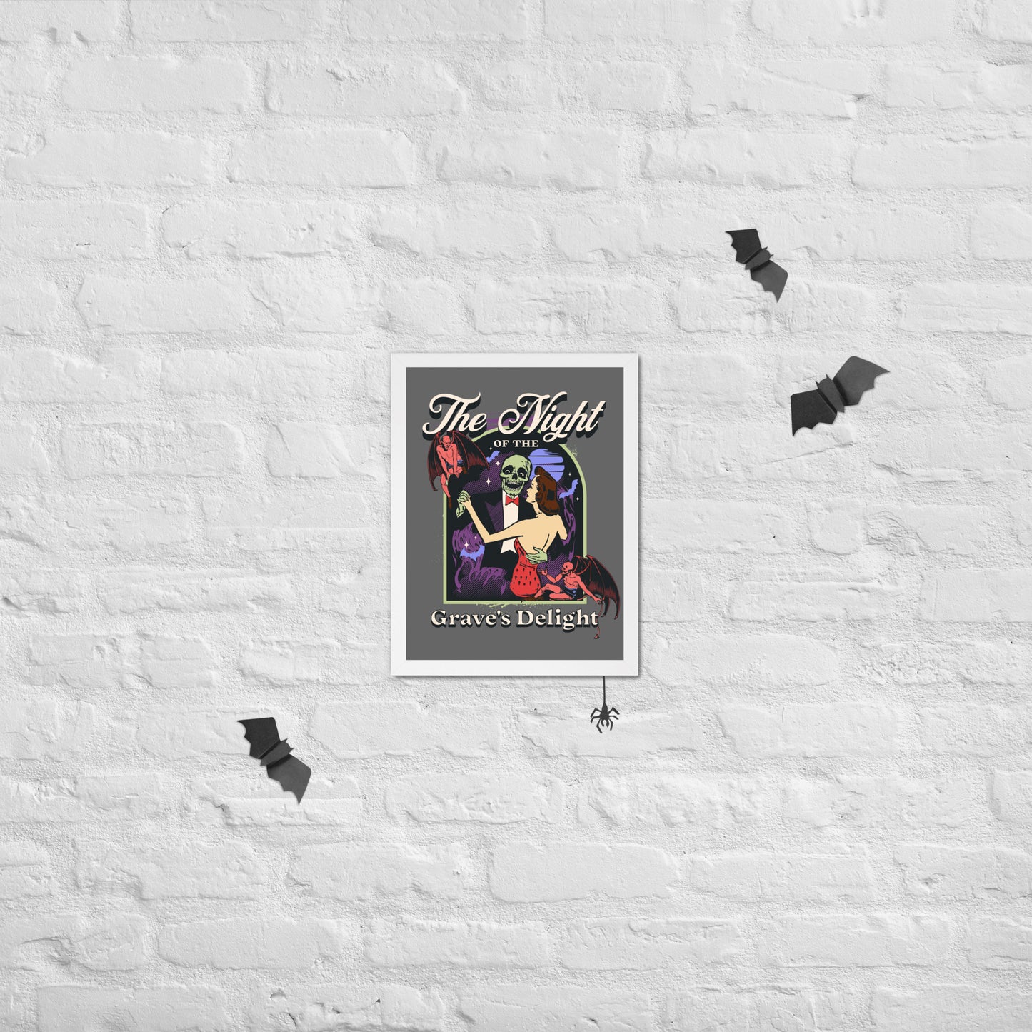 Grave's Delight Framed Poster