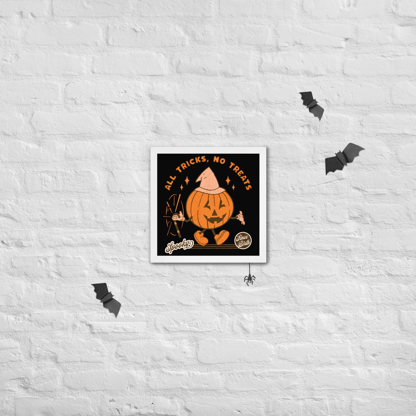Tricks & Treats Framed Poster
