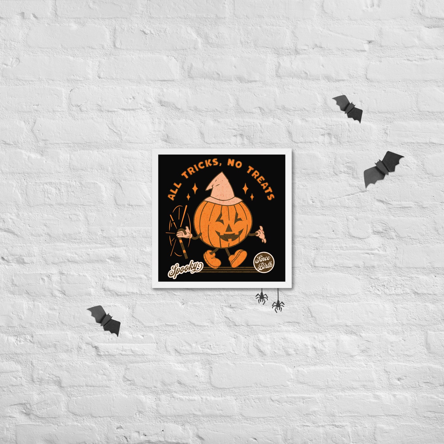 Tricks & Treats Framed Poster