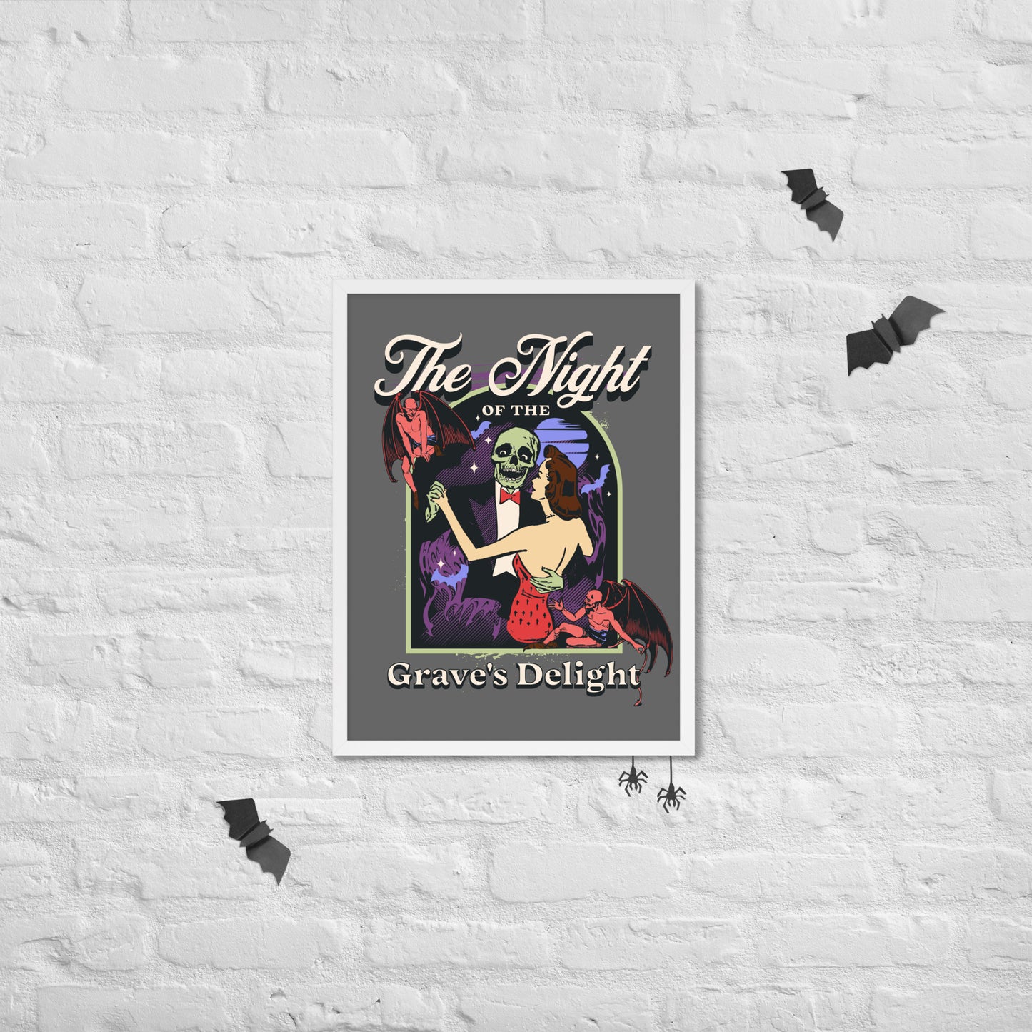 Grave's Delight Framed Poster