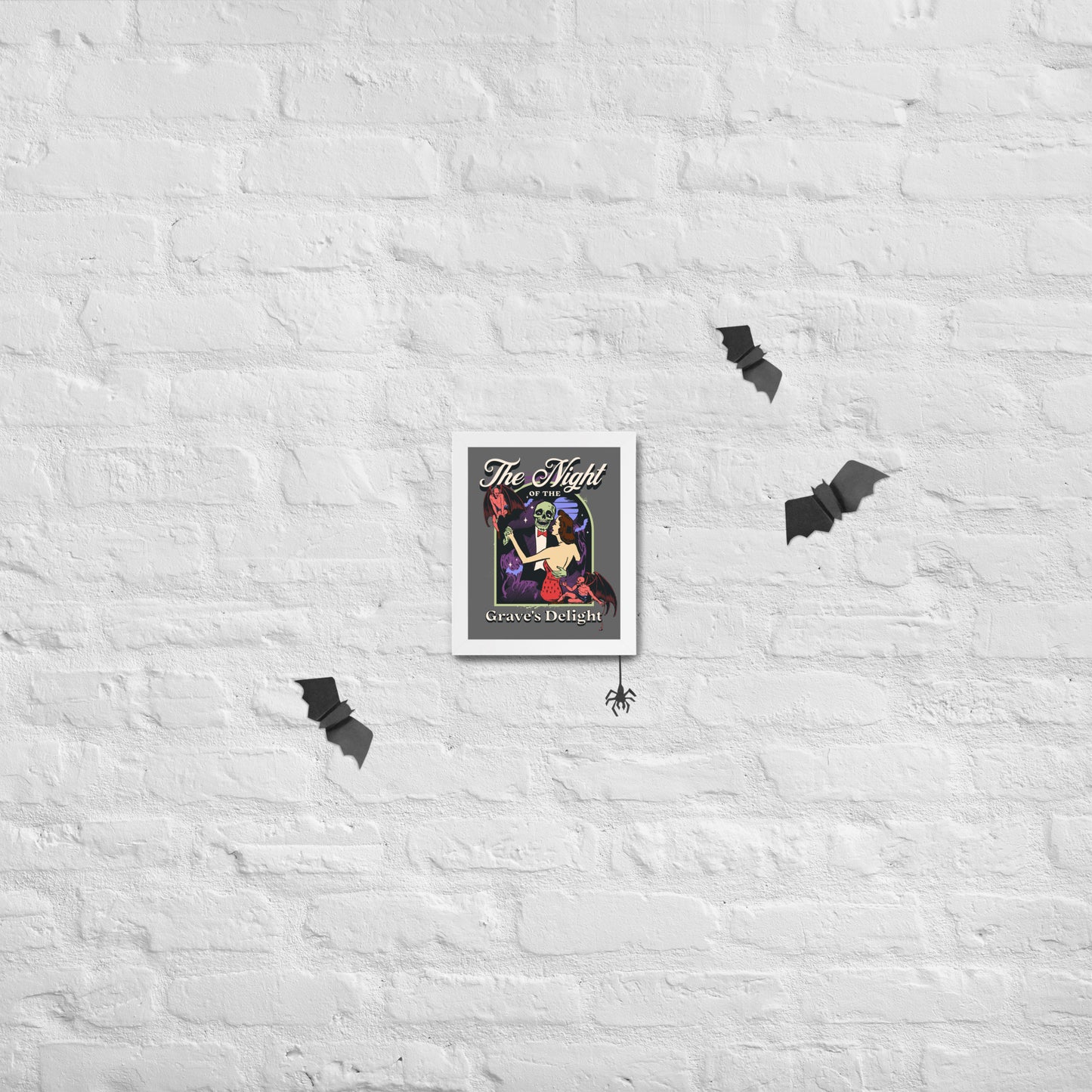 Grave's Delight Framed Poster