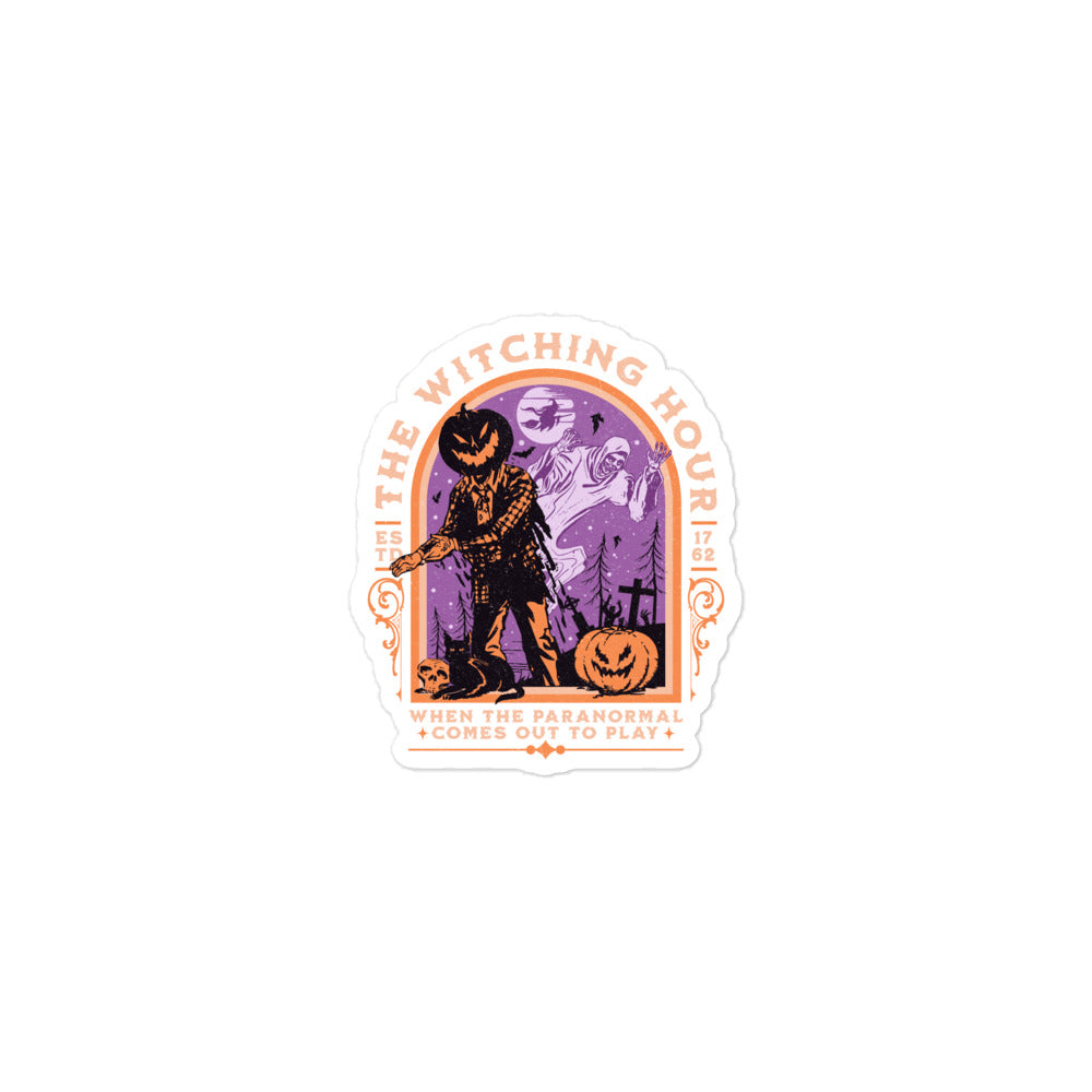Witching Hour Bubble-Free Sticker