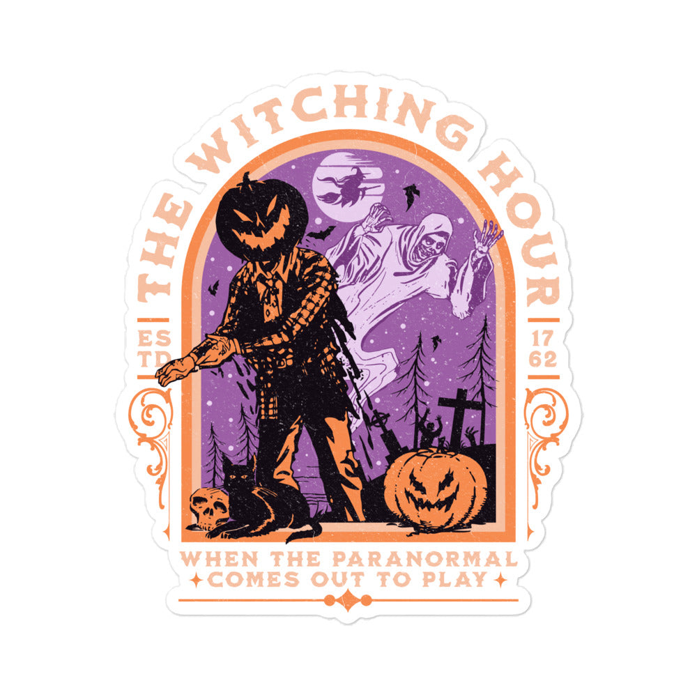 Witching Hour Bubble-Free Sticker