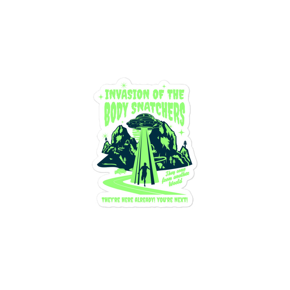 Body Snatchers Bubble-Free Sticker