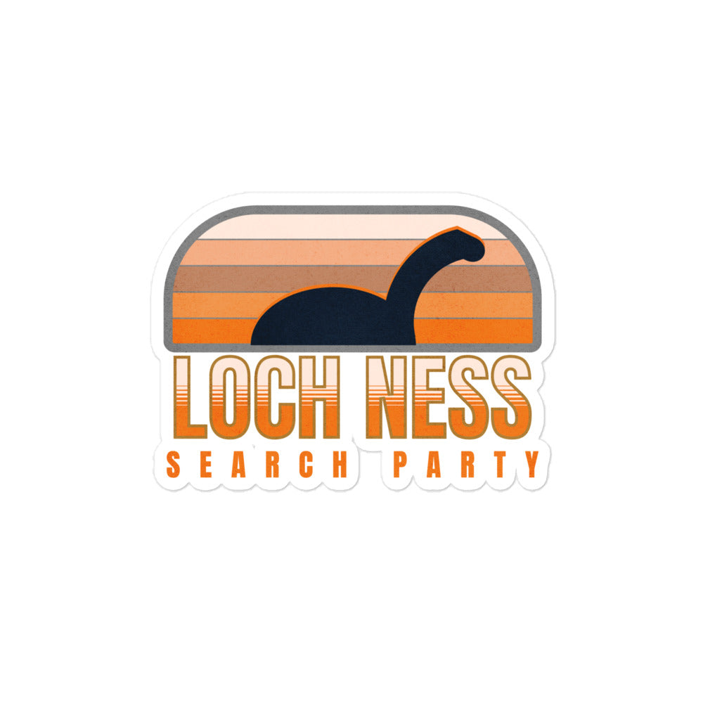 Search Party Team Bubble-Free Sticker