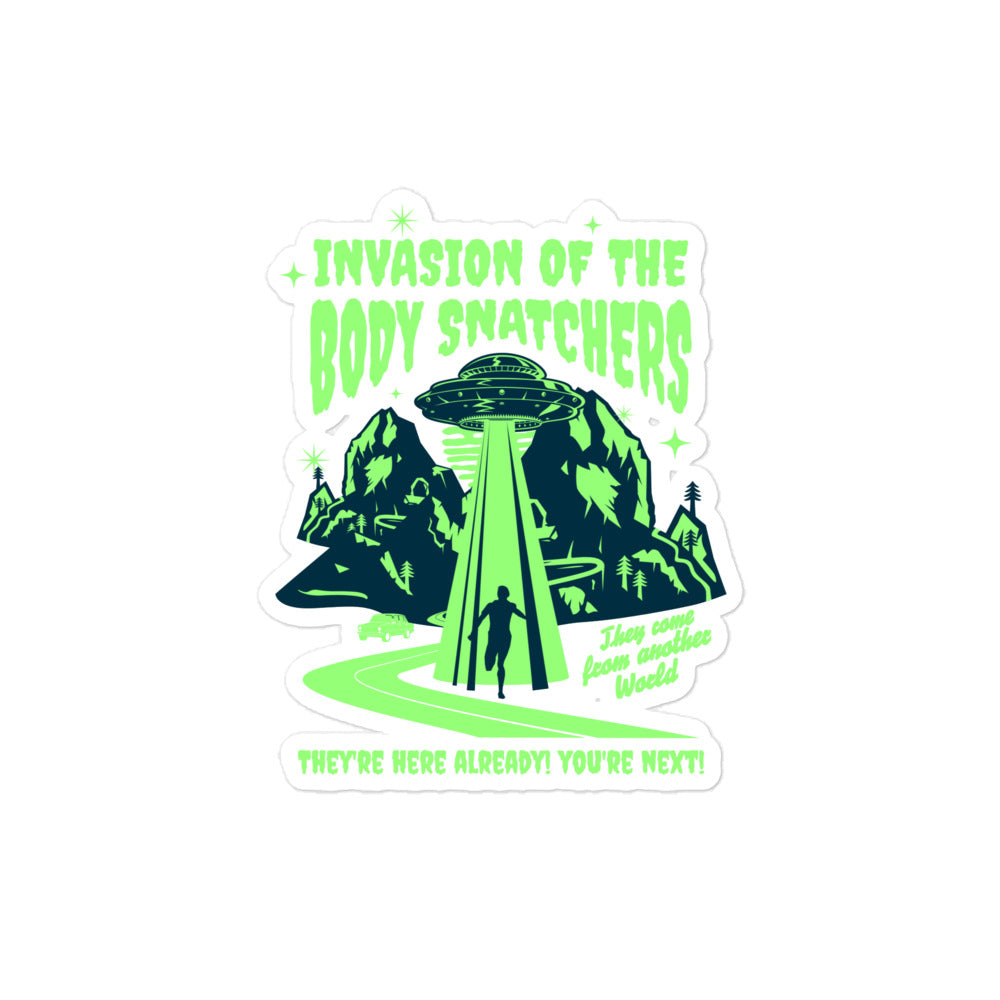 Body Snatchers Bubble-Free Sticker