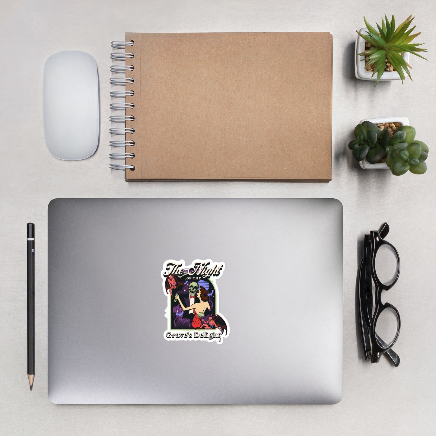 Grave's Delight Bubble-Free Sticker