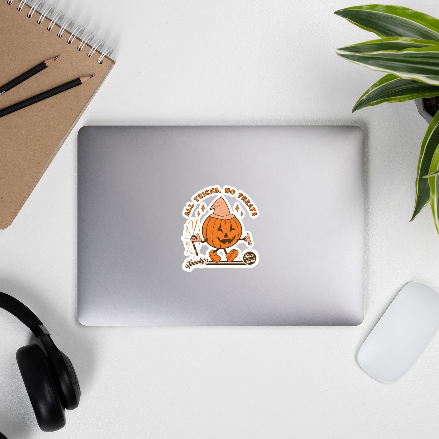 Tricks & Treats Bubble-Free Sticker