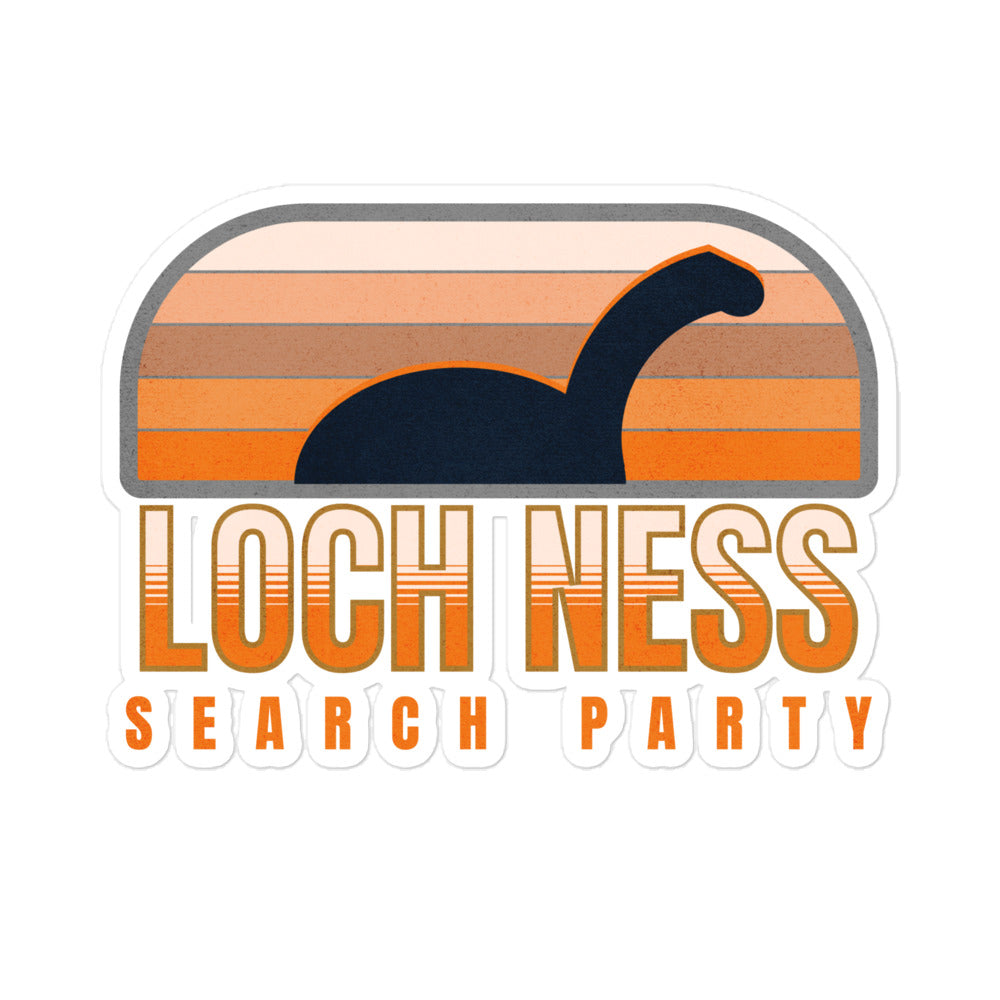 Search Party Team Bubble-Free Sticker