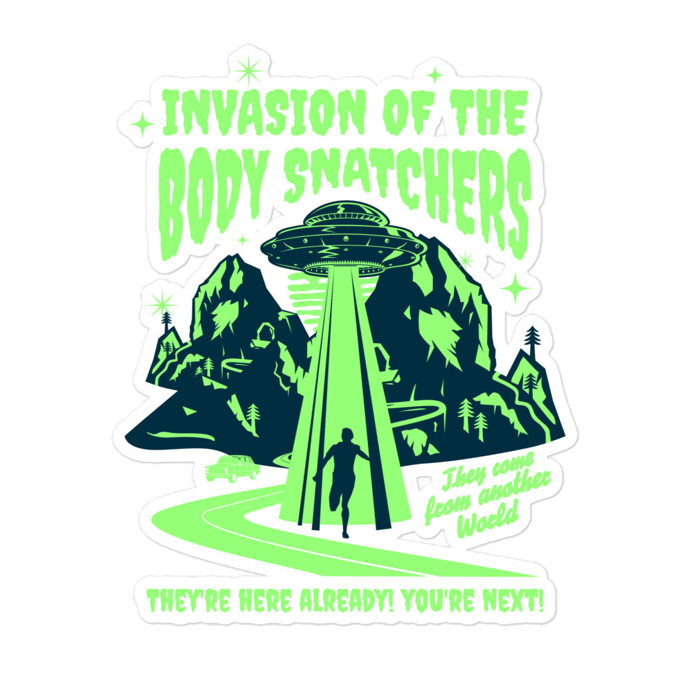 Body Snatchers Bubble-Free Sticker
