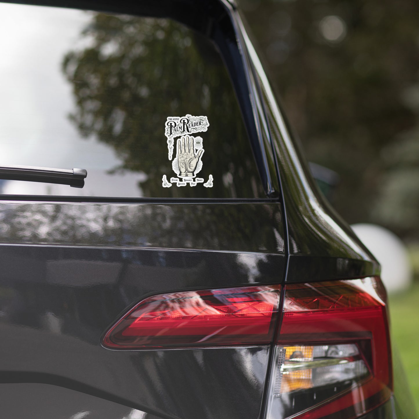 Palm Reader Bubble-Free Sticker