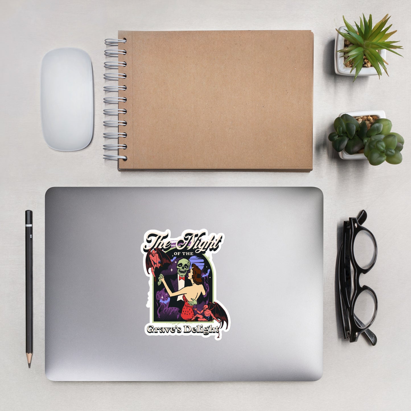 Grave's Delight Bubble-Free Sticker