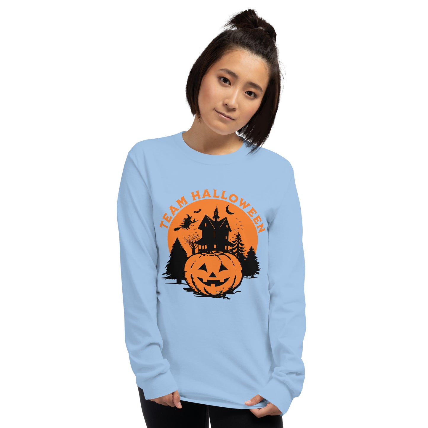 Team Halloween Long Sleeve Tee