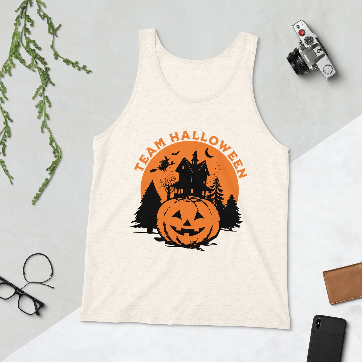 Team Halloween Tank Top