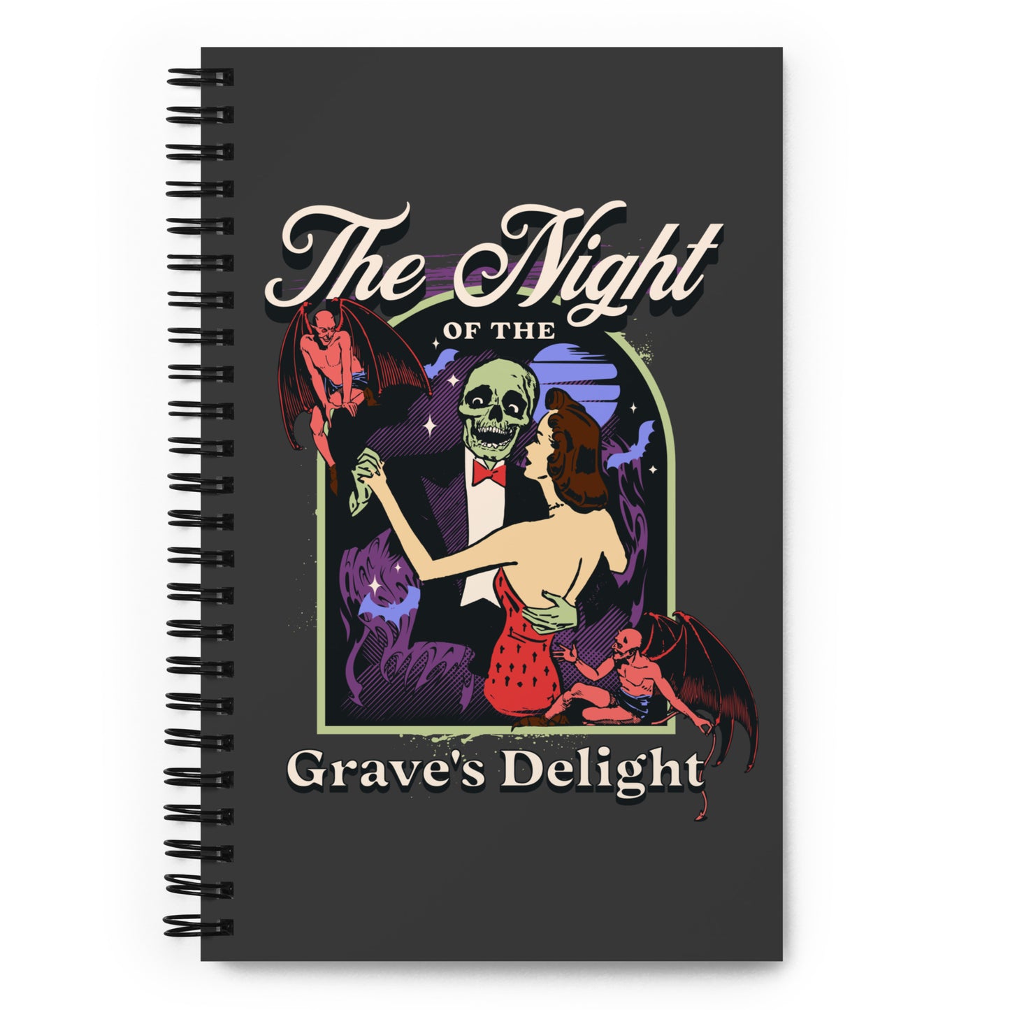 Grave's Delight Spiral Notebook