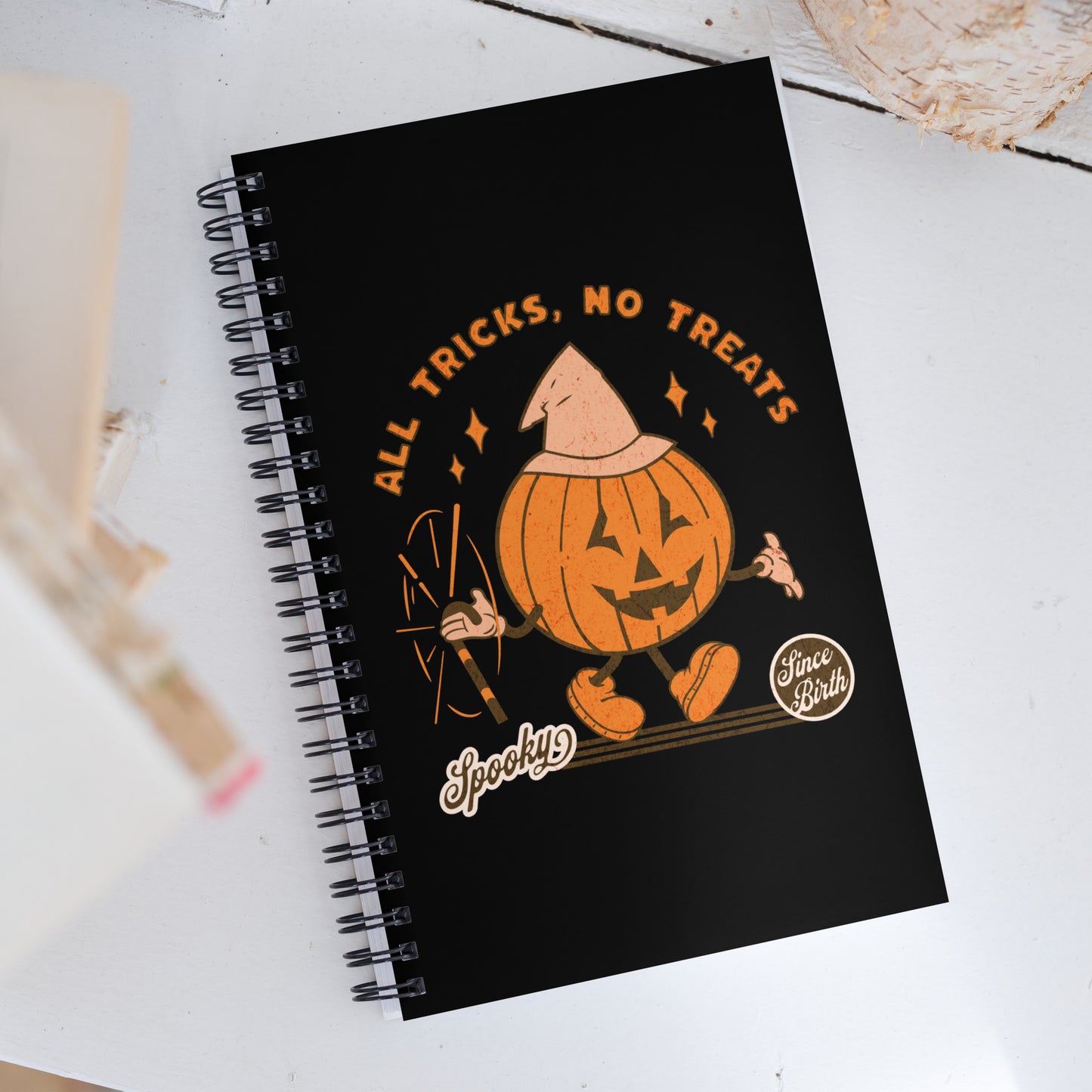 Tricks & Treats Spiral Notebook