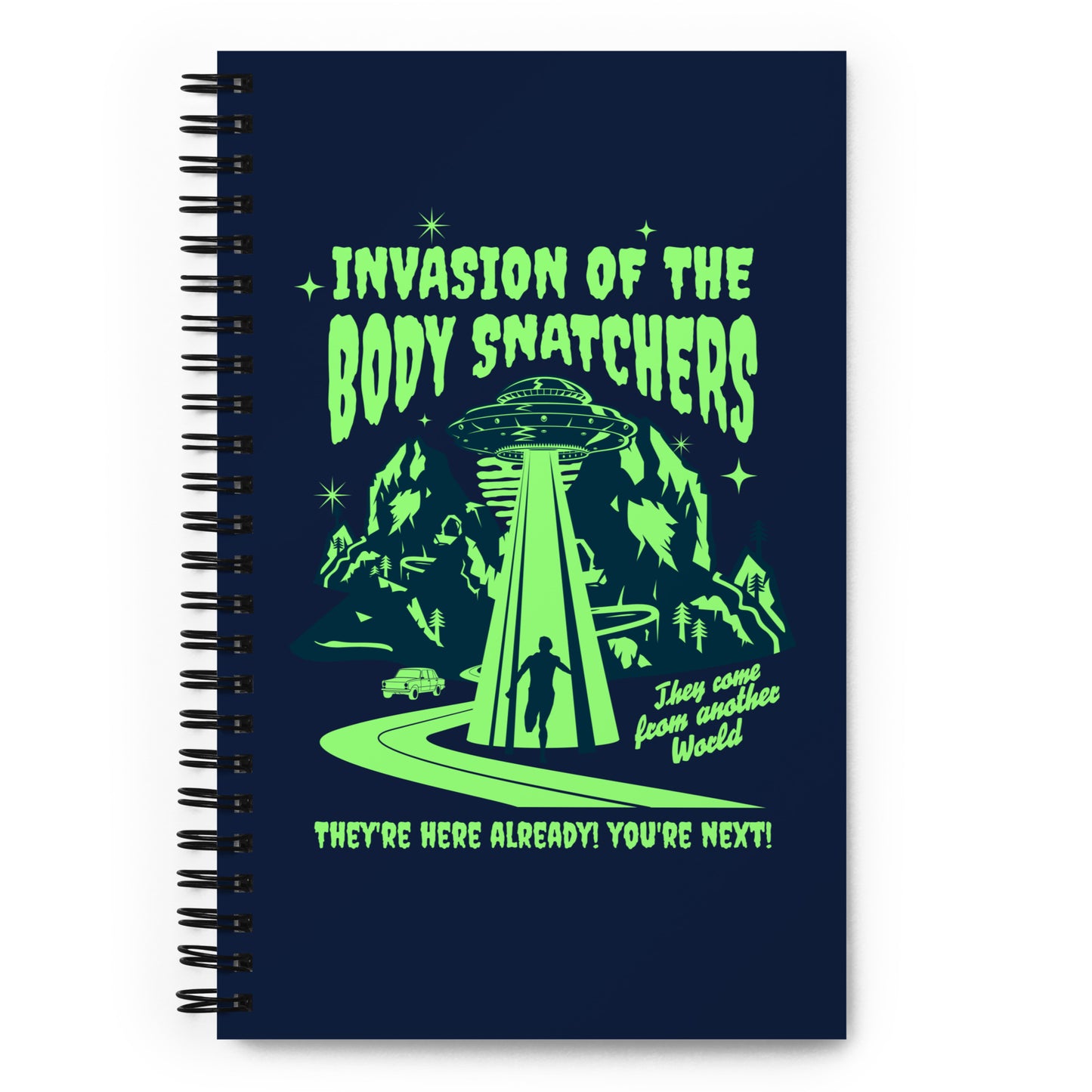 Body Snatchers Spiral Notebook