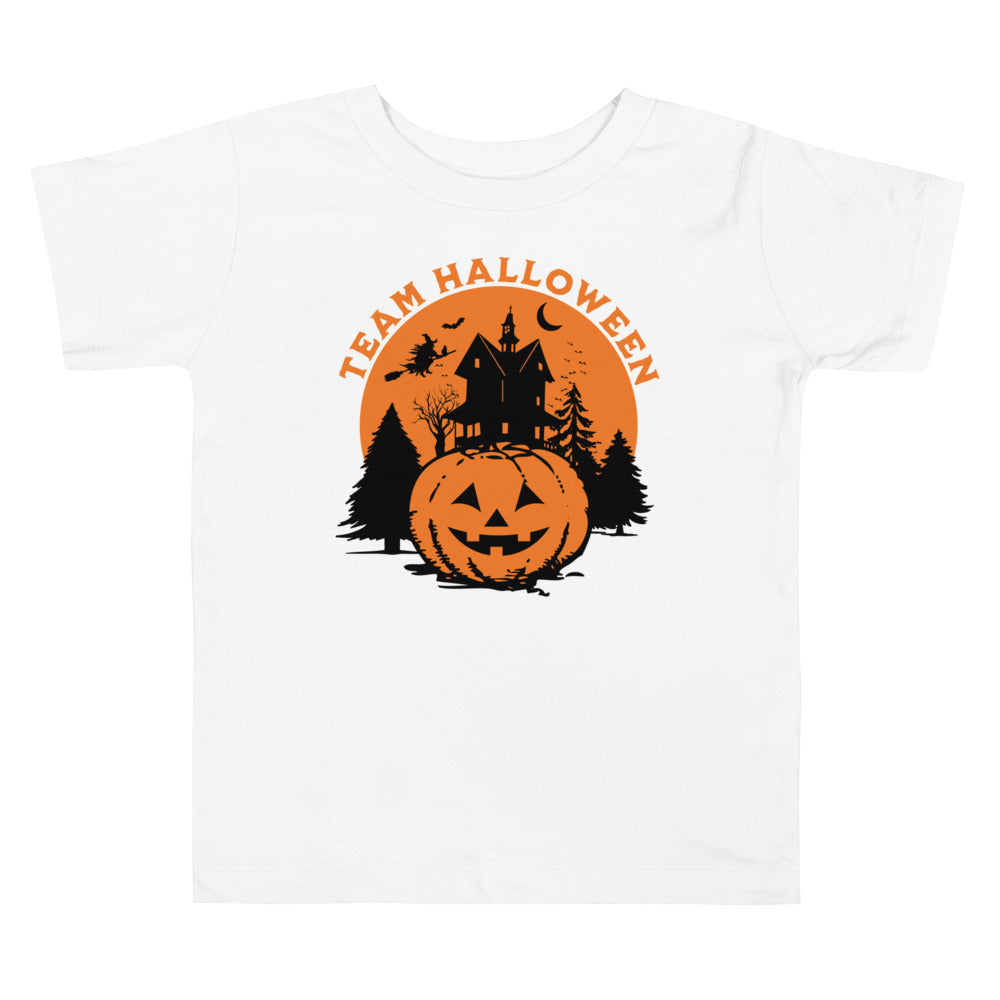 Team Halloween Toddler Tee