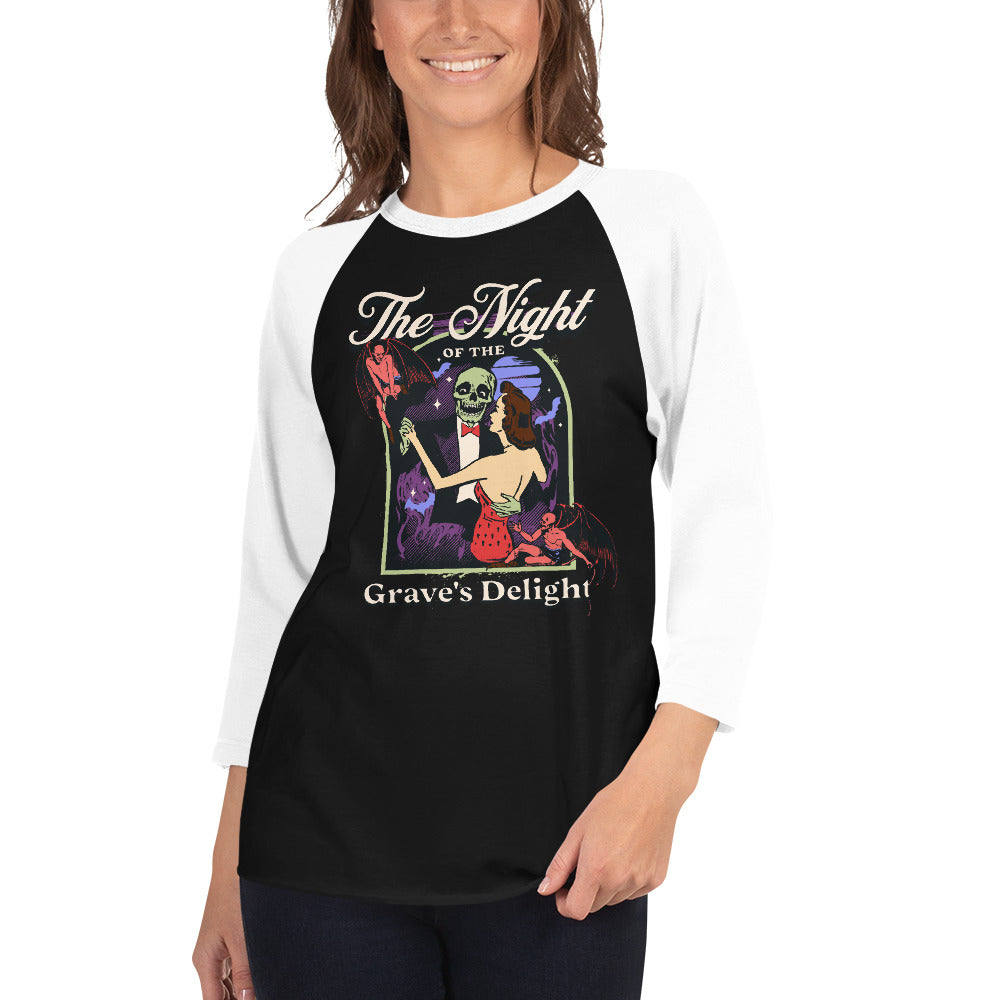 Grave's Delight Baseball Tee