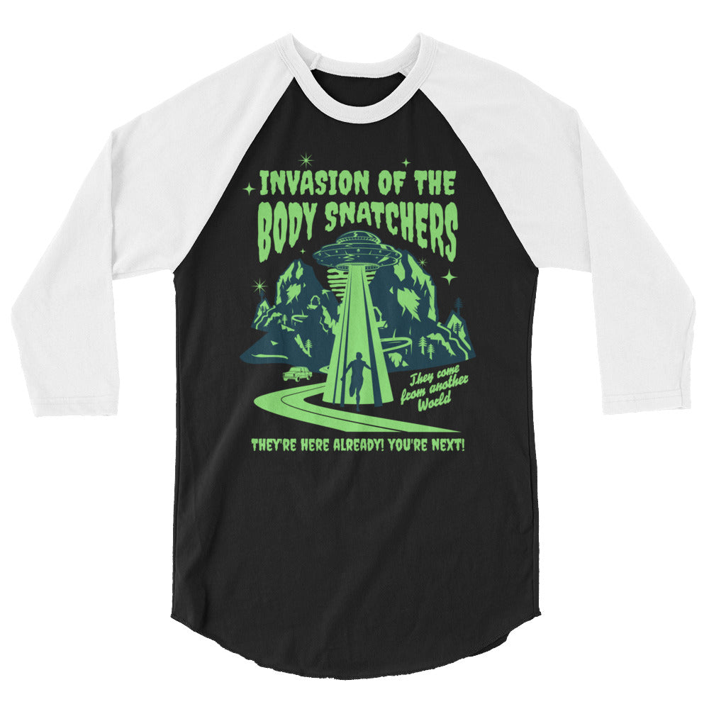 Body Snatchers Baseball Tee