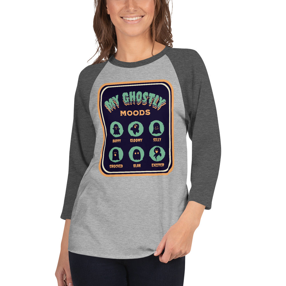 Ghostly Moods Baseball Tee