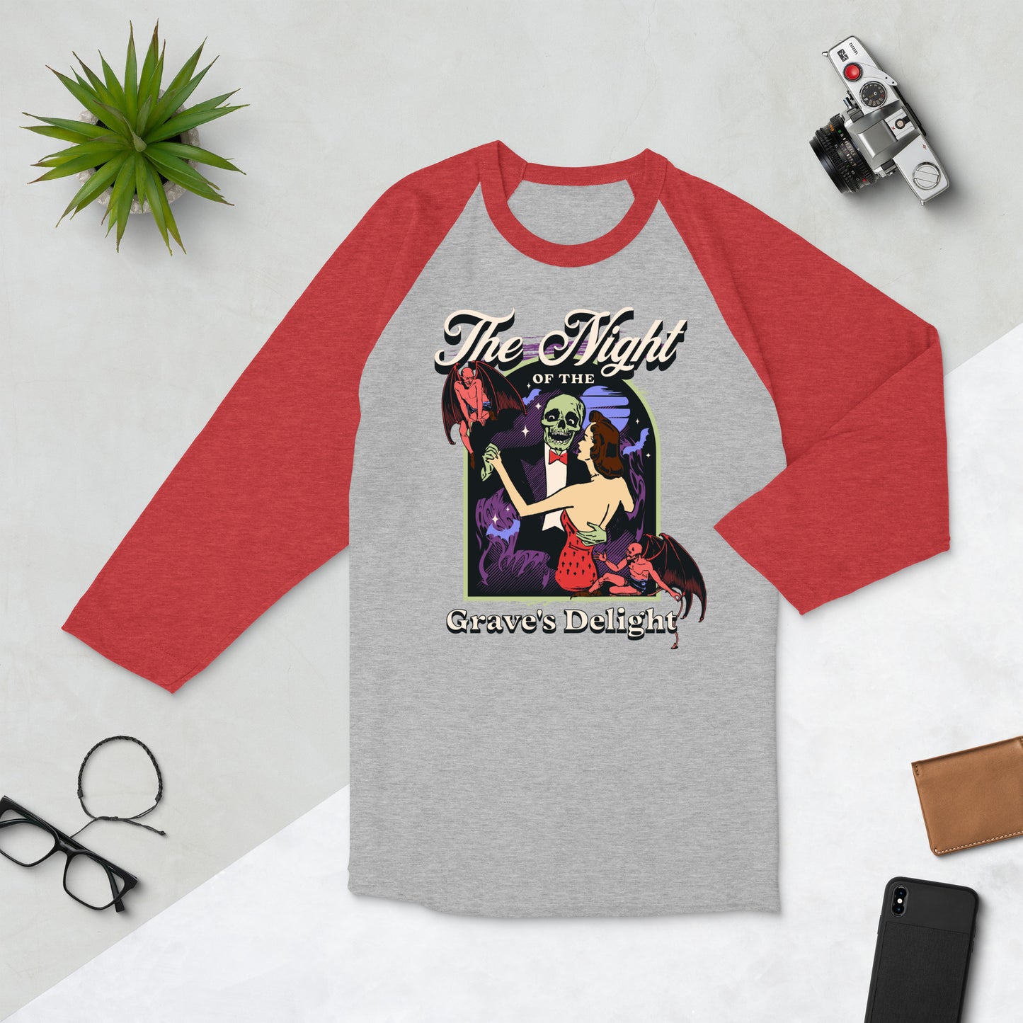 Grave's Delight Baseball Tee