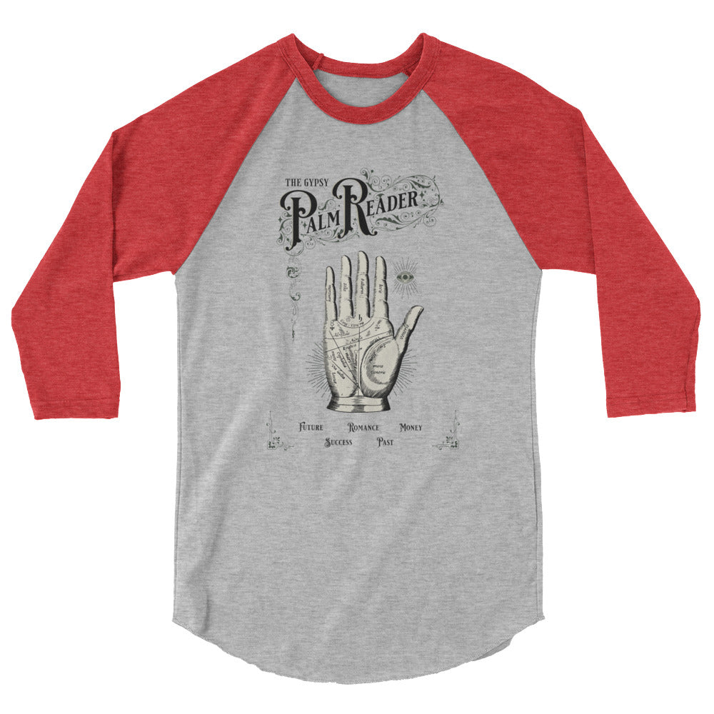 Palm Reader Baseball Tee