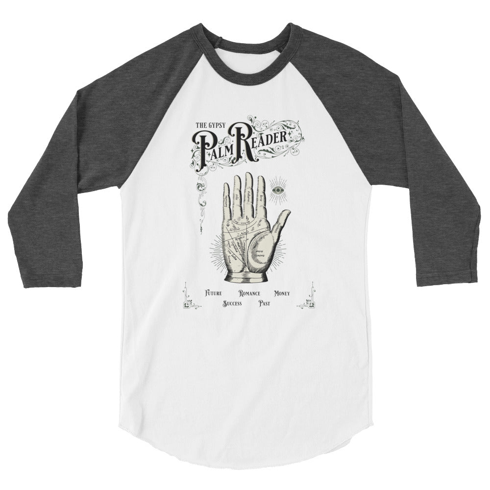 Palm Reader Baseball Tee