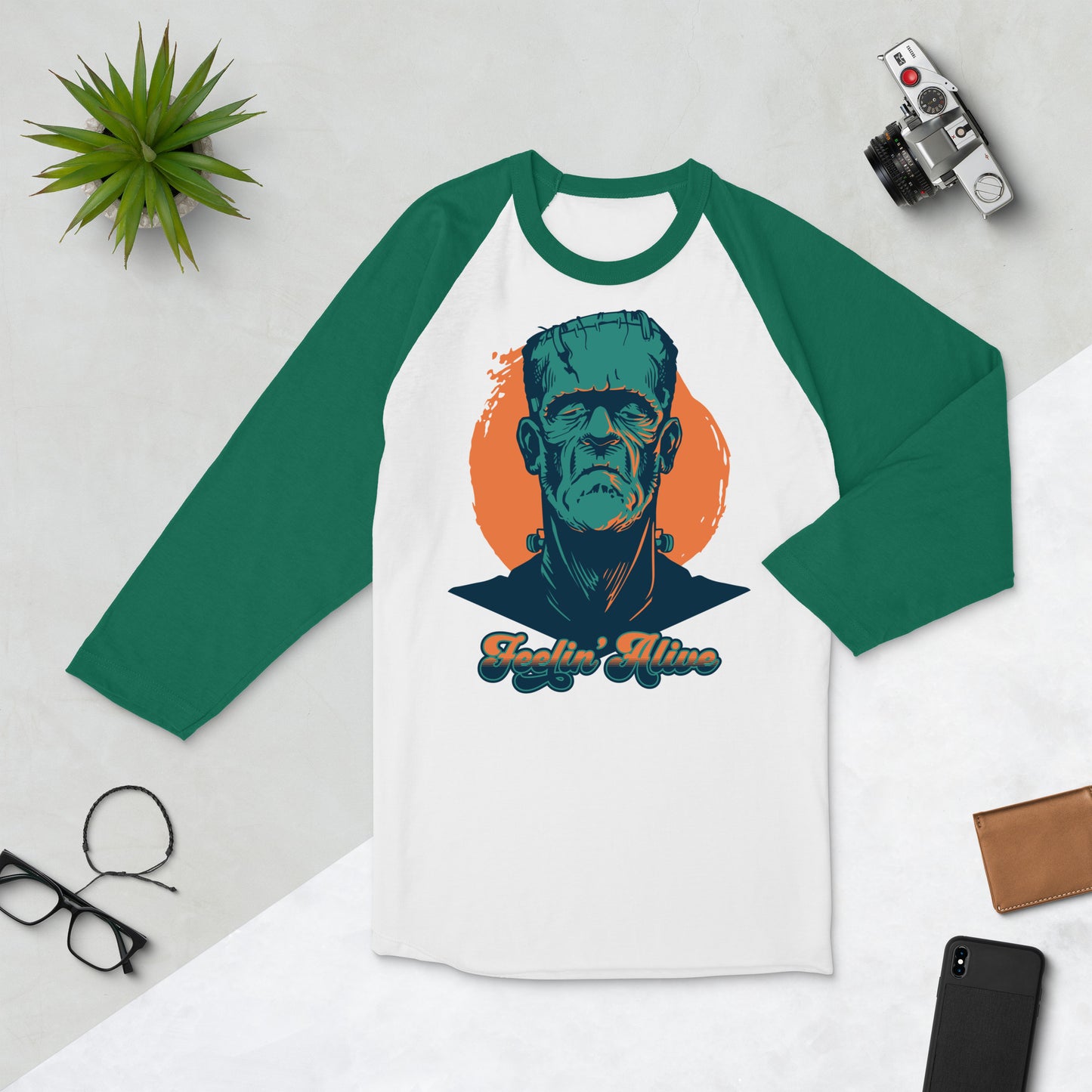 Feelin' Alive Baseball Tee