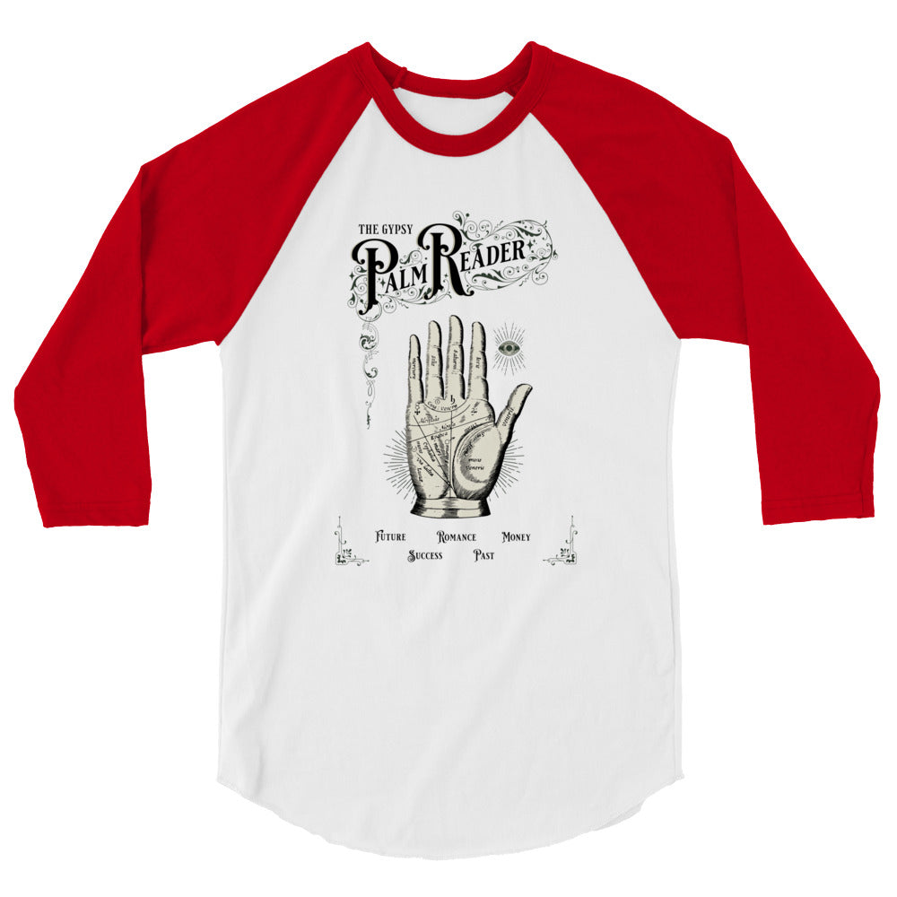 Palm Reader Baseball Tee