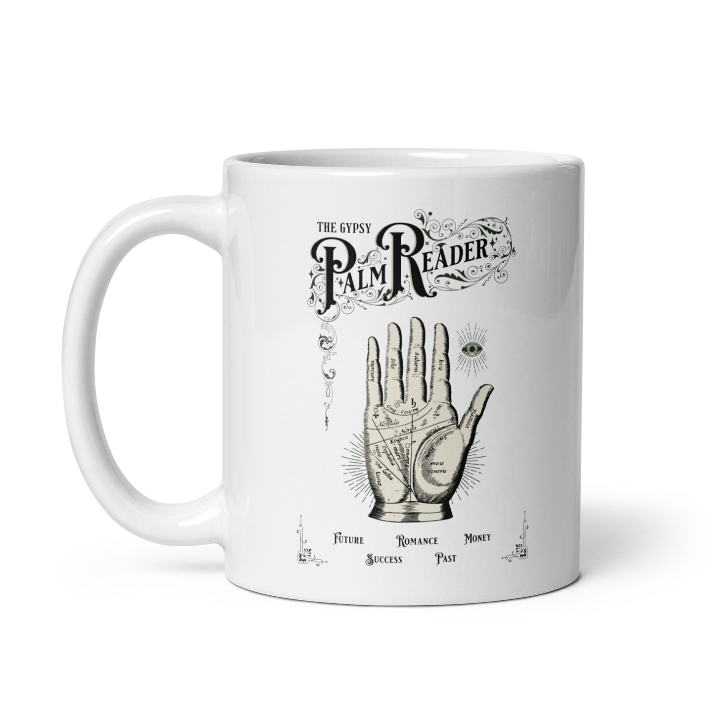 Palm Reader Mug - White