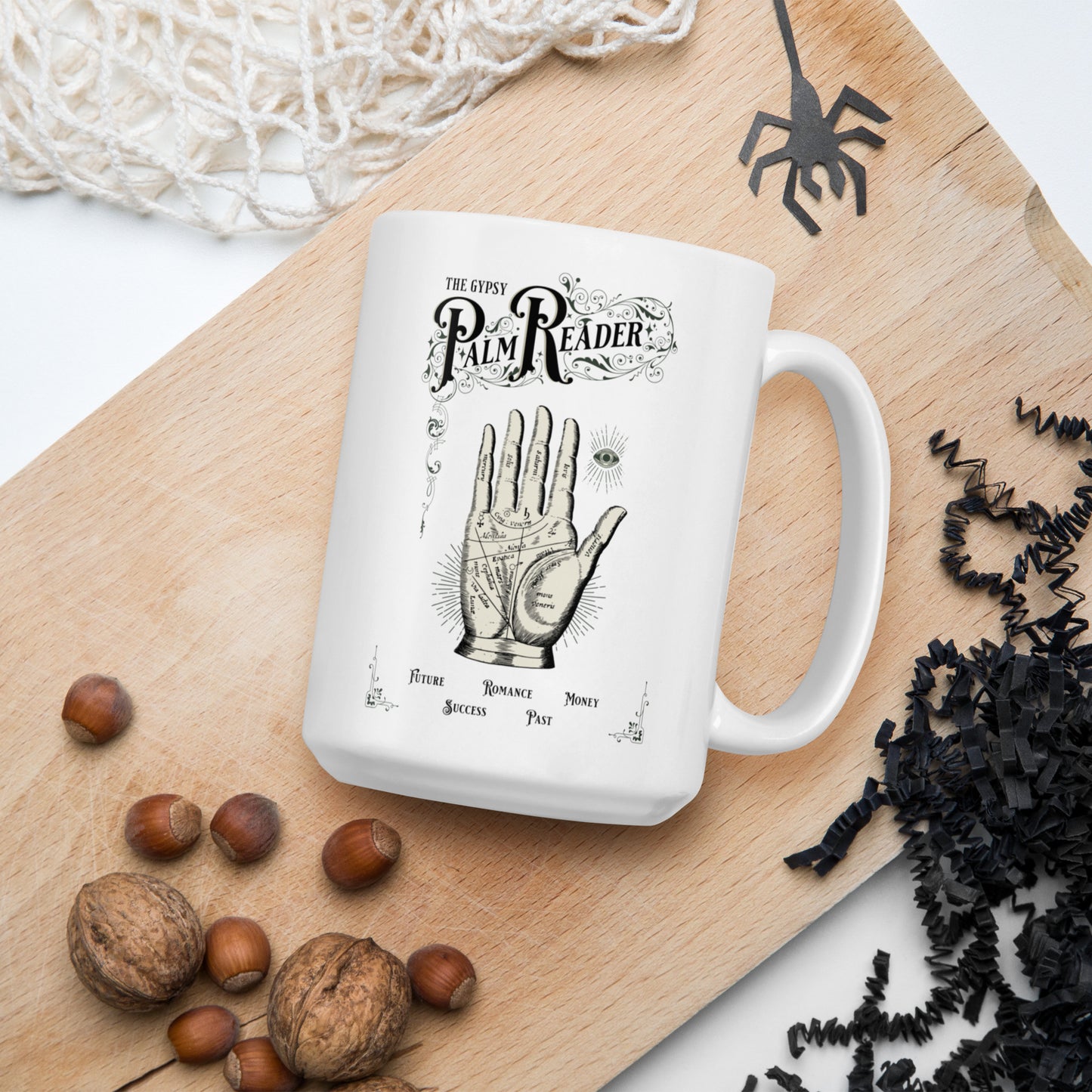 Palm Reader Mug - White